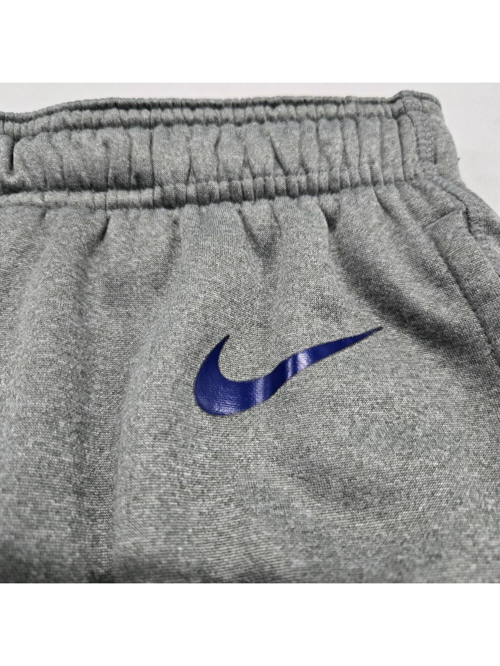 Men's MEDIUM Nike New York Giants Logo Sweatpants Grey NFL Training Therma-FIT